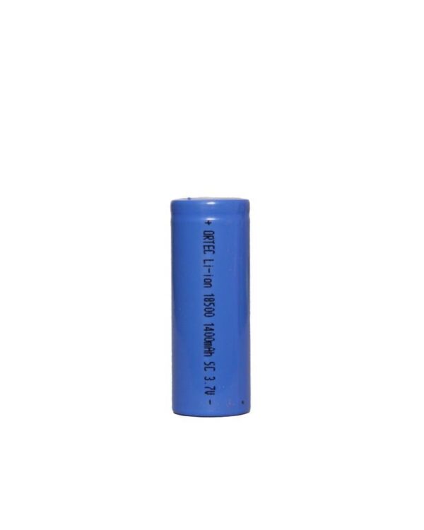 Ortec 3.7V 1400mAh Li-ion 18500 5-C Şarj Edilebilir Pil 3'Lü - Görsel 2