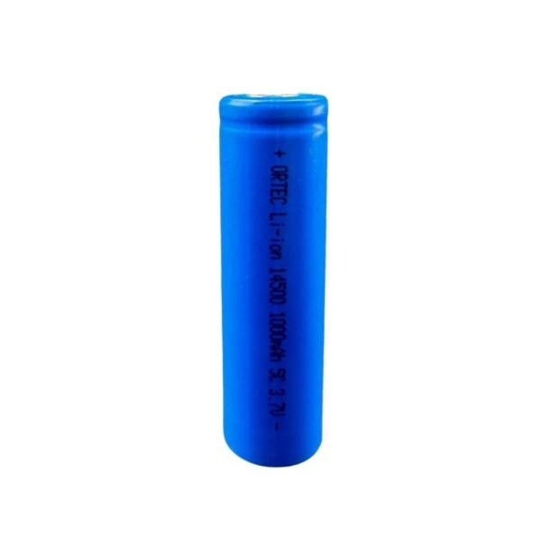 Ortec Li-Ion 14500 3.7V 1000mAh 5C Kalem Pil - Görsel 2
