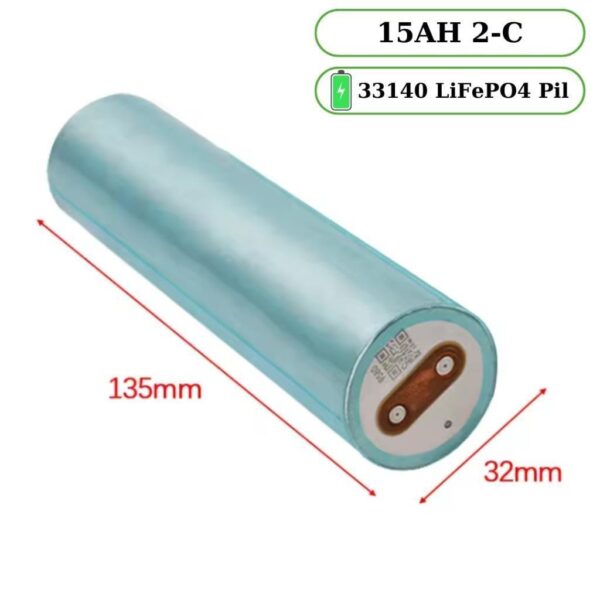Gotion Li-FePO4 33140 3.2V 15AH 2C Pil