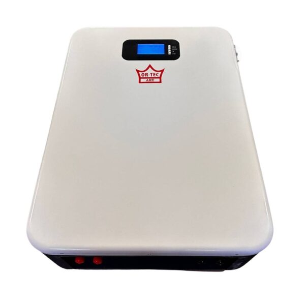 Ortec 51.2 100AH LiFePO4 Duvar Tipi Depolama Lityum Batarya 5120 Wh - Görsel 3