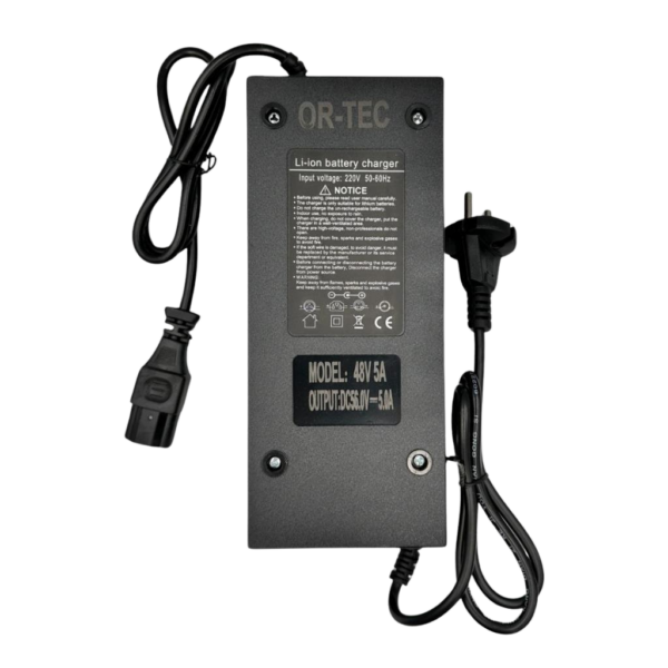48V 15Ah (14Ah Uyumlu) LiFePO4 Elektrikli Motosiklet Aküsü ve 48V 5A Lityum Şarj Cihazı Seti - Görsel 5