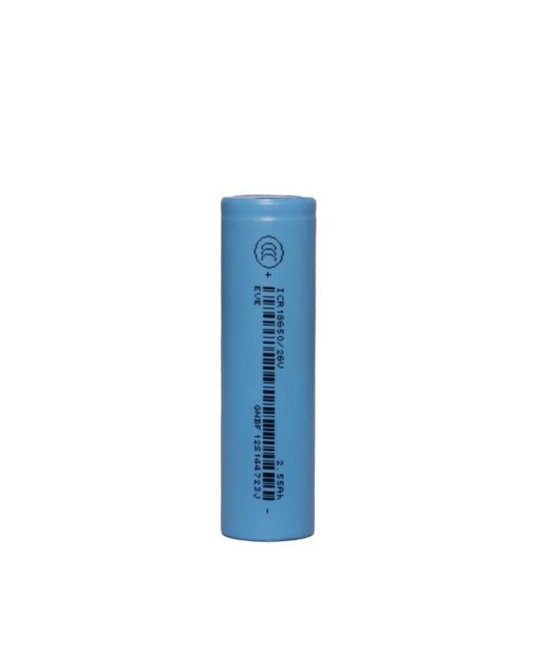 Eve 18650 26V 2.55 AH 3C Şarj Edilebilir Pil 5'Li - Görsel 2
