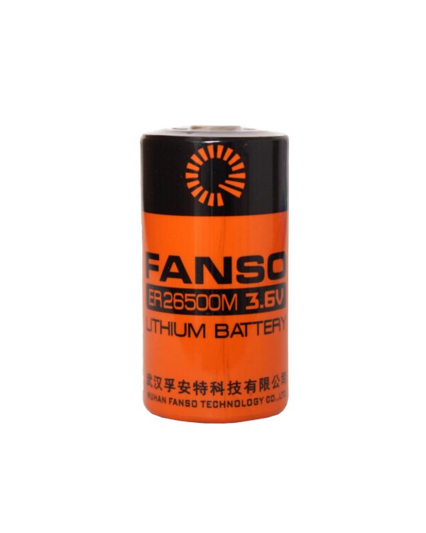 Fanso ER26500M 3.6V 6000mAh Li-SOCl2 Lithium Pil - Görsel 3