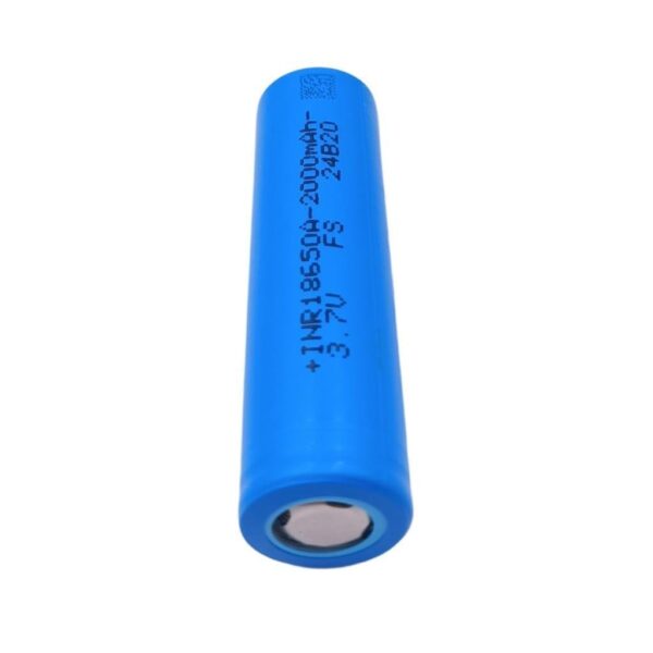 FS Li-Ion 18650 3.7V 2000mAh Şarj Edilebilir Pil - Görsel 2