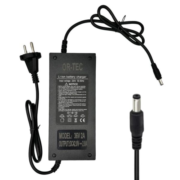Ortec 36V 2A Lityum Li-ion Akıllı Elektrikli Bisiklet Şarj Aleti - Görsel 2