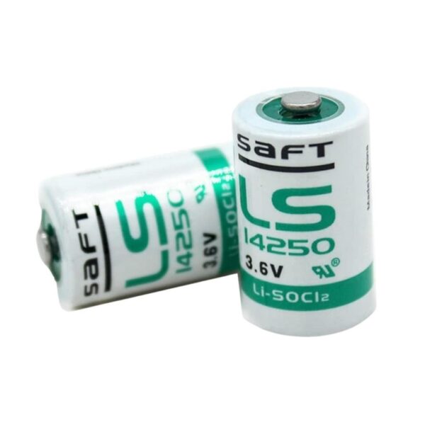 Saft LS14250 - 1/2 AA 3.6V 1200mAh Li-SOCI2 Lithium Pil - Görsel 2