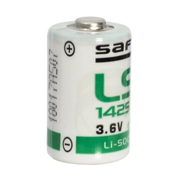 Saft LS14250 - 1/2 AA 3.6V 1200mAh Li-SOCI2 Lithium Pil - Görsel 3