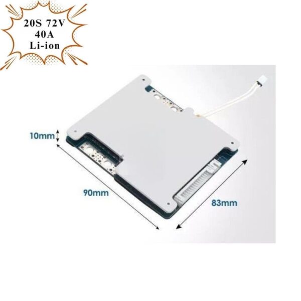 TDT Hardware 20S 72V 40A Li-Ion BMS Balanslı